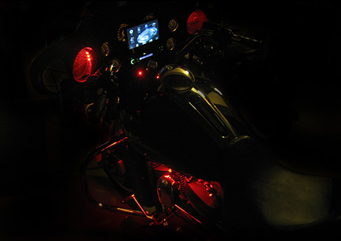 Accent Lighting Harley Speakers